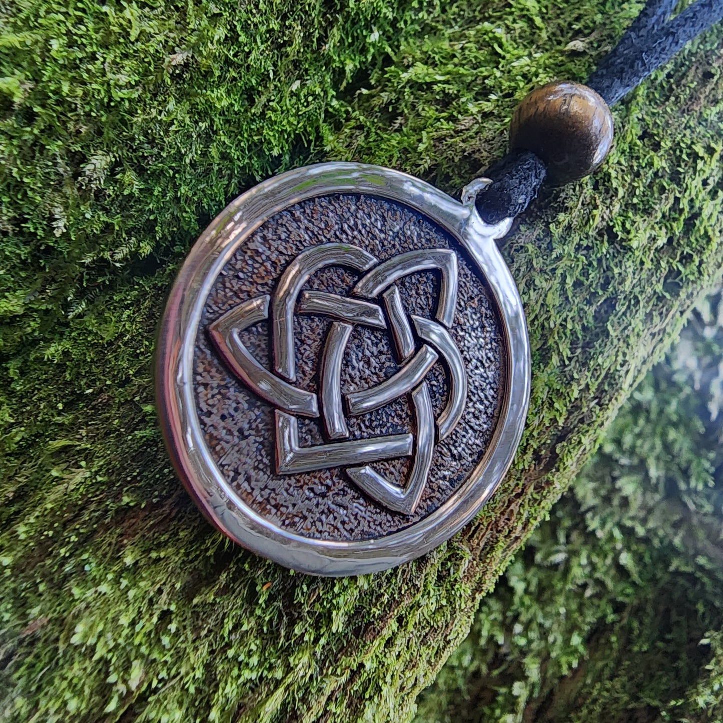 Bronze Anam Cara Pendant - Double Sided