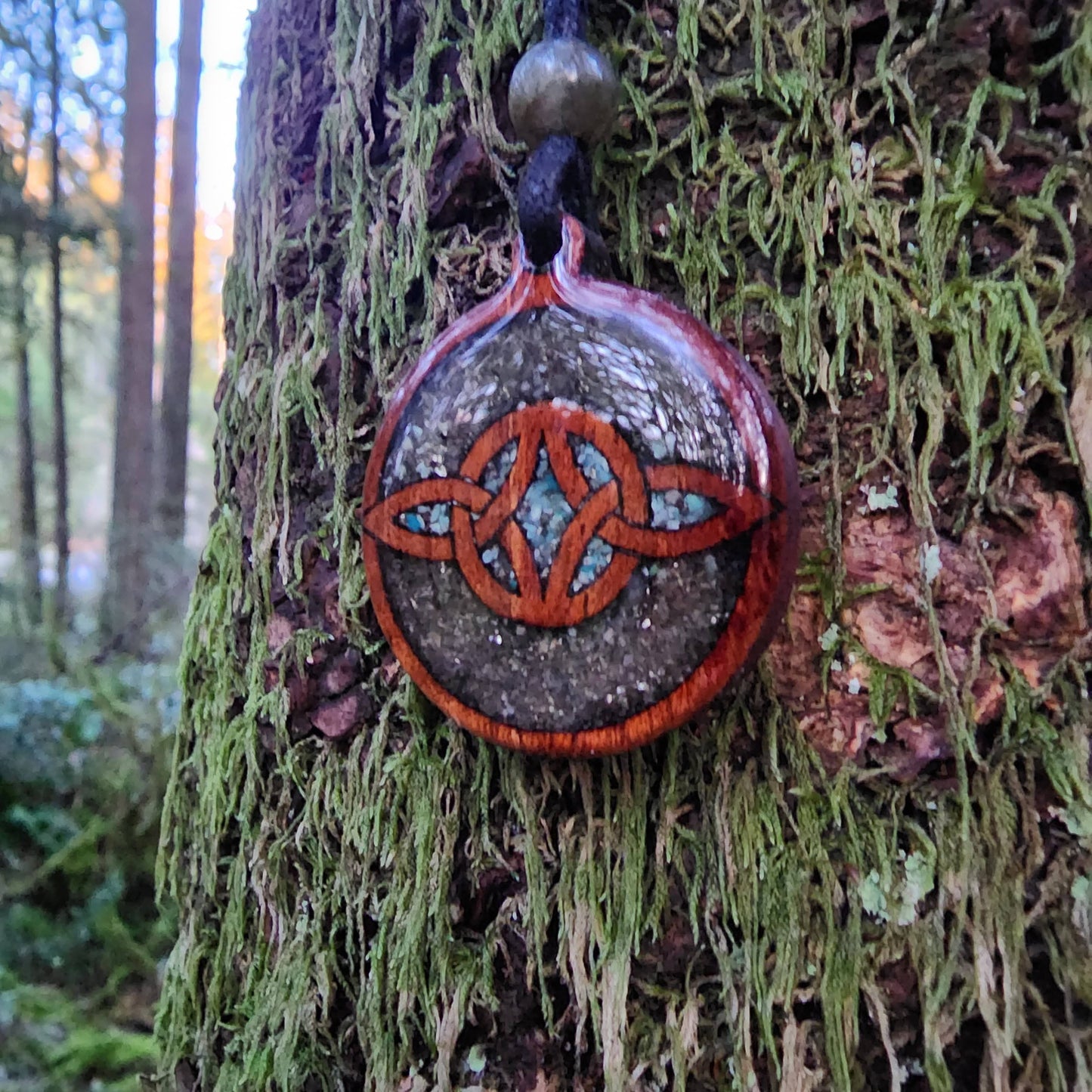 Serch Bythol (Eternal Love) with Chrysocolla - Peridot - Pyrite