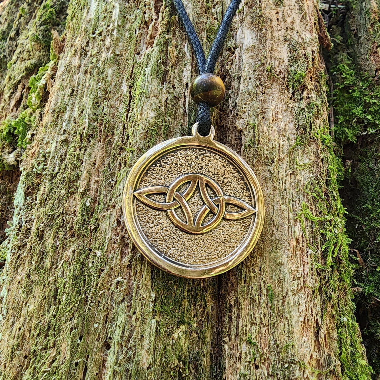 Bronze Serch Bythol (Eternal Love) Pendant - Double Sided