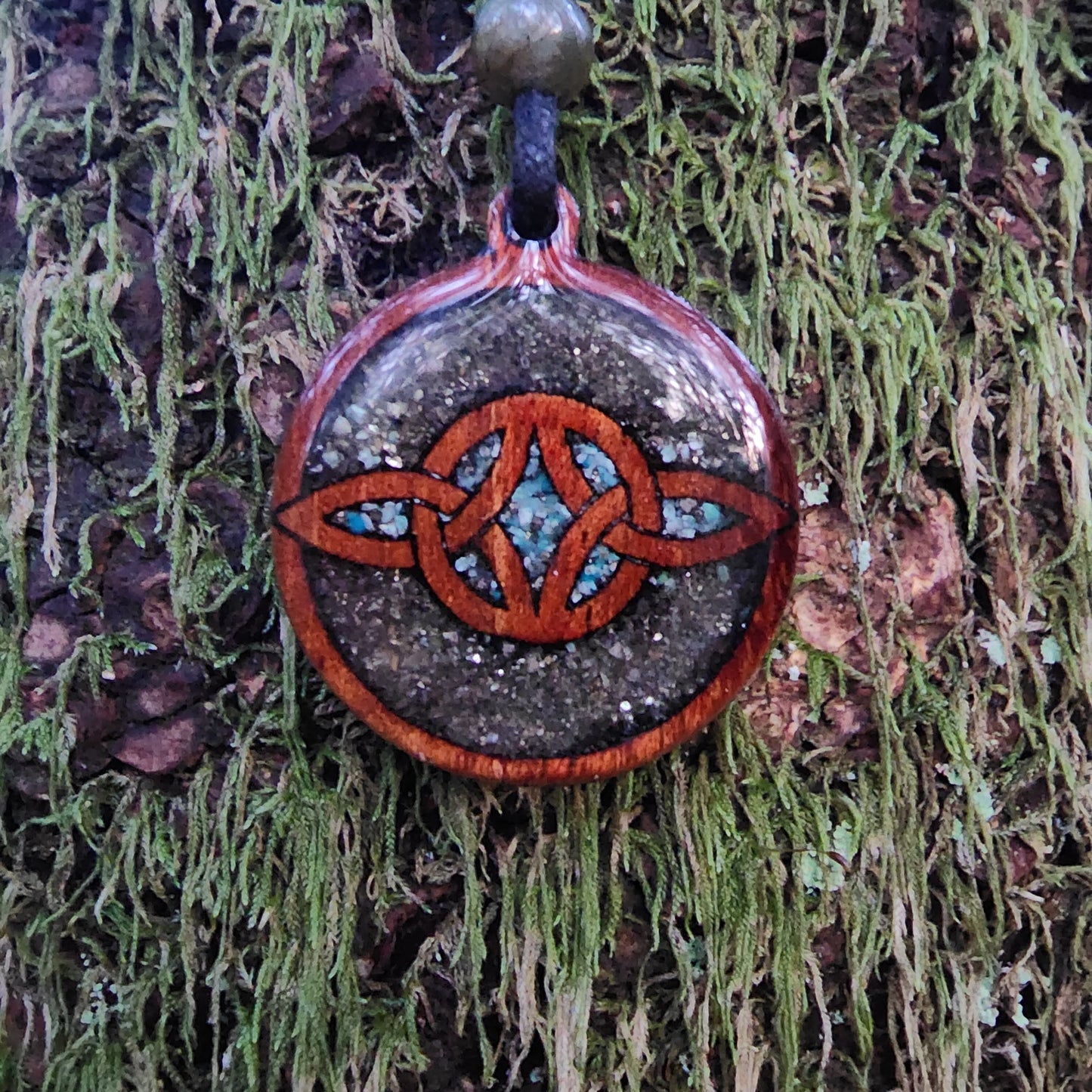 Serch Bythol (Eternal Love) with Chrysocolla - Peridot - Pyrite