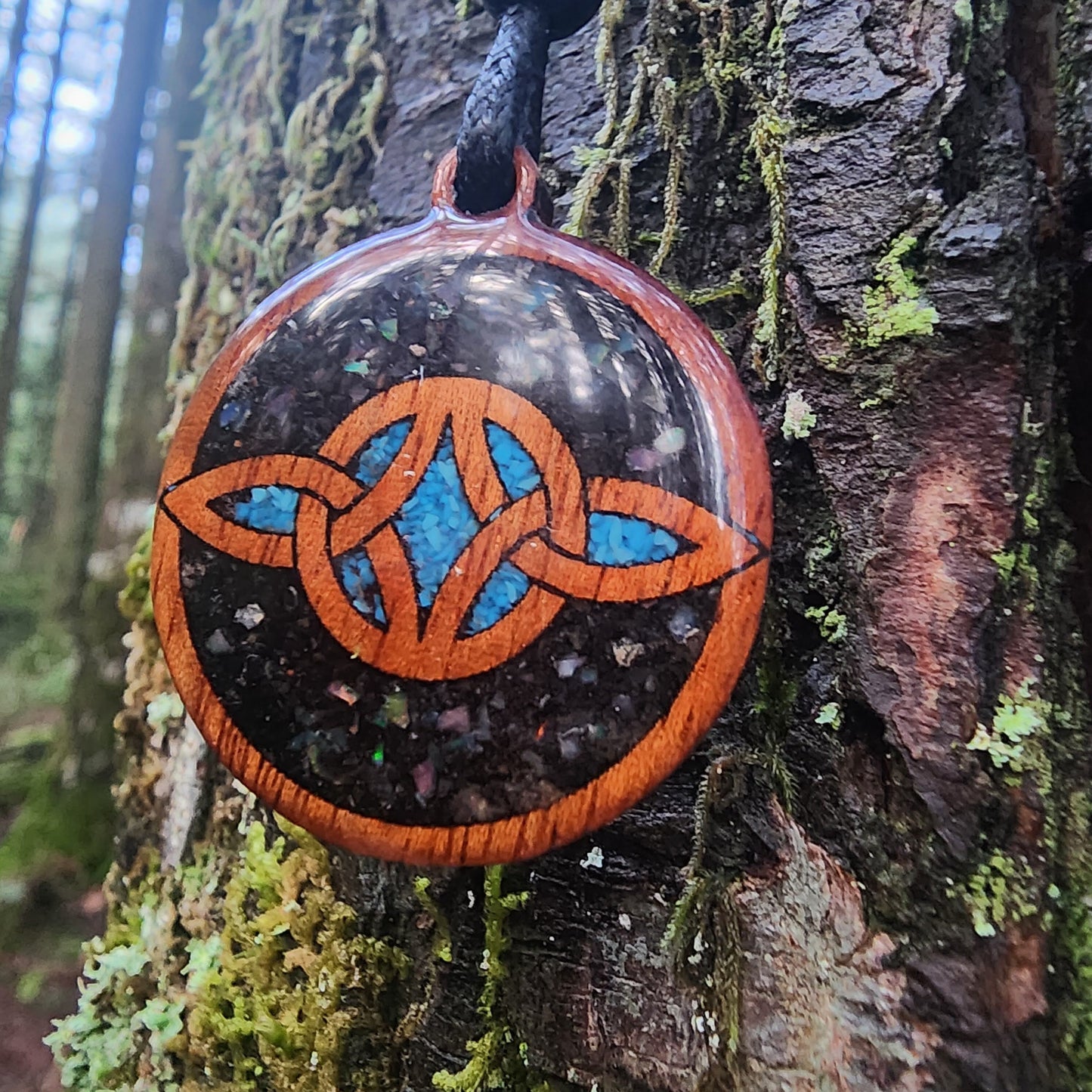 Serch Bythol (Eternal Love) with Turquoise - Black Tourmaline - Ethiopian Opal