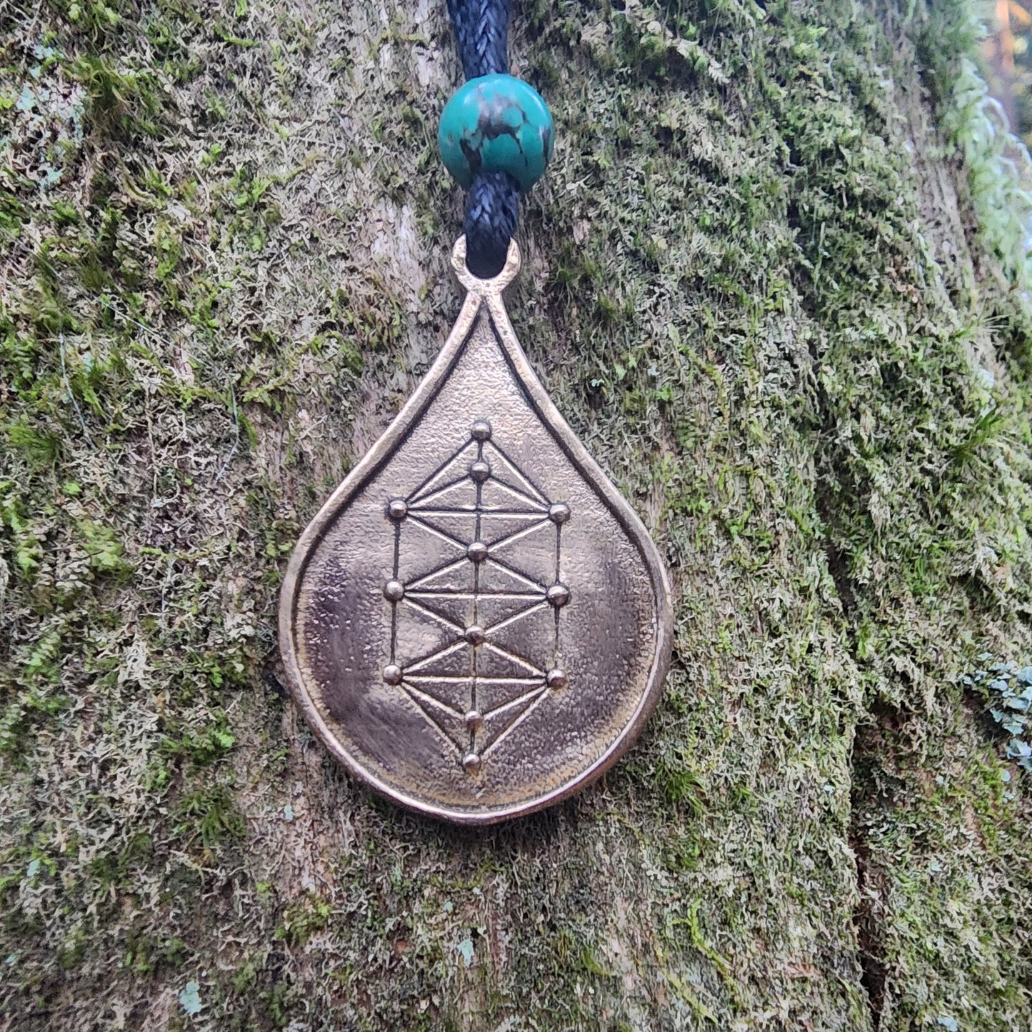Bronze Eckasha Pendant - Necklace