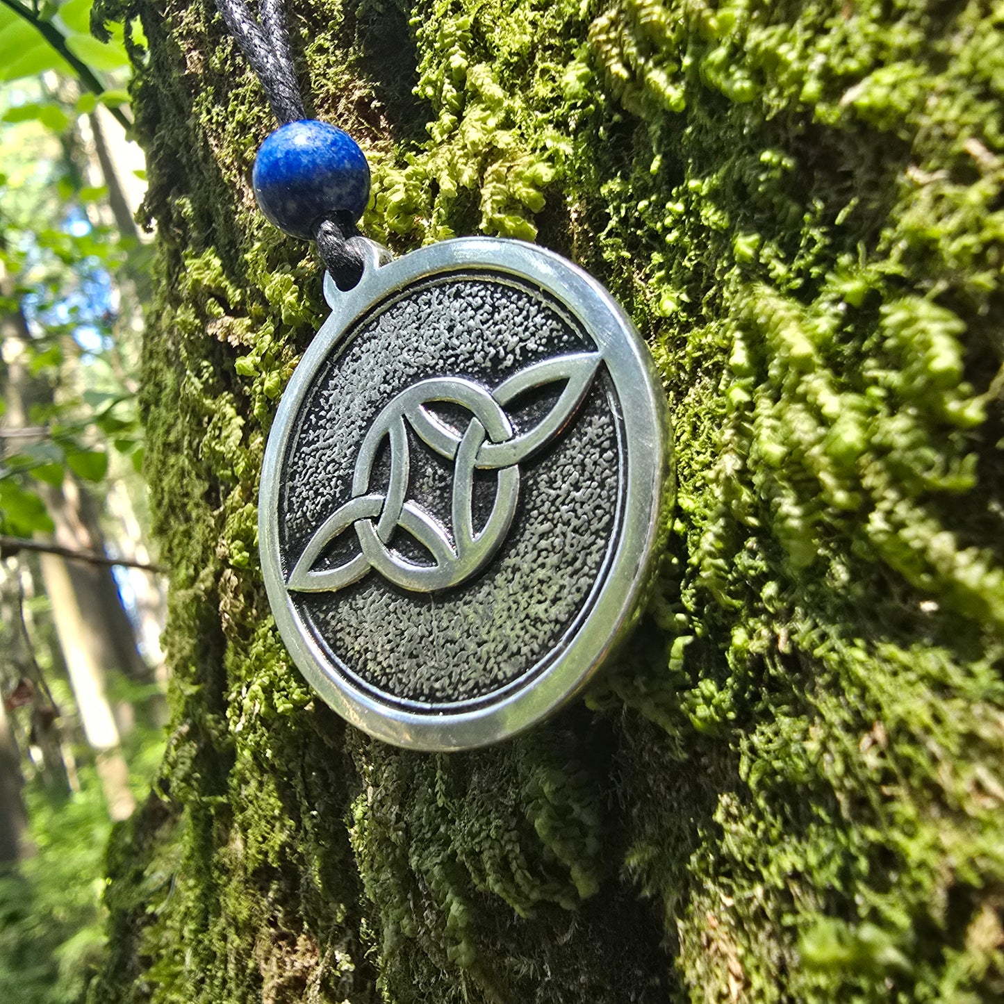 Fine Pewter Serch Bythol (Eternal Love) Pendant - Double Sided