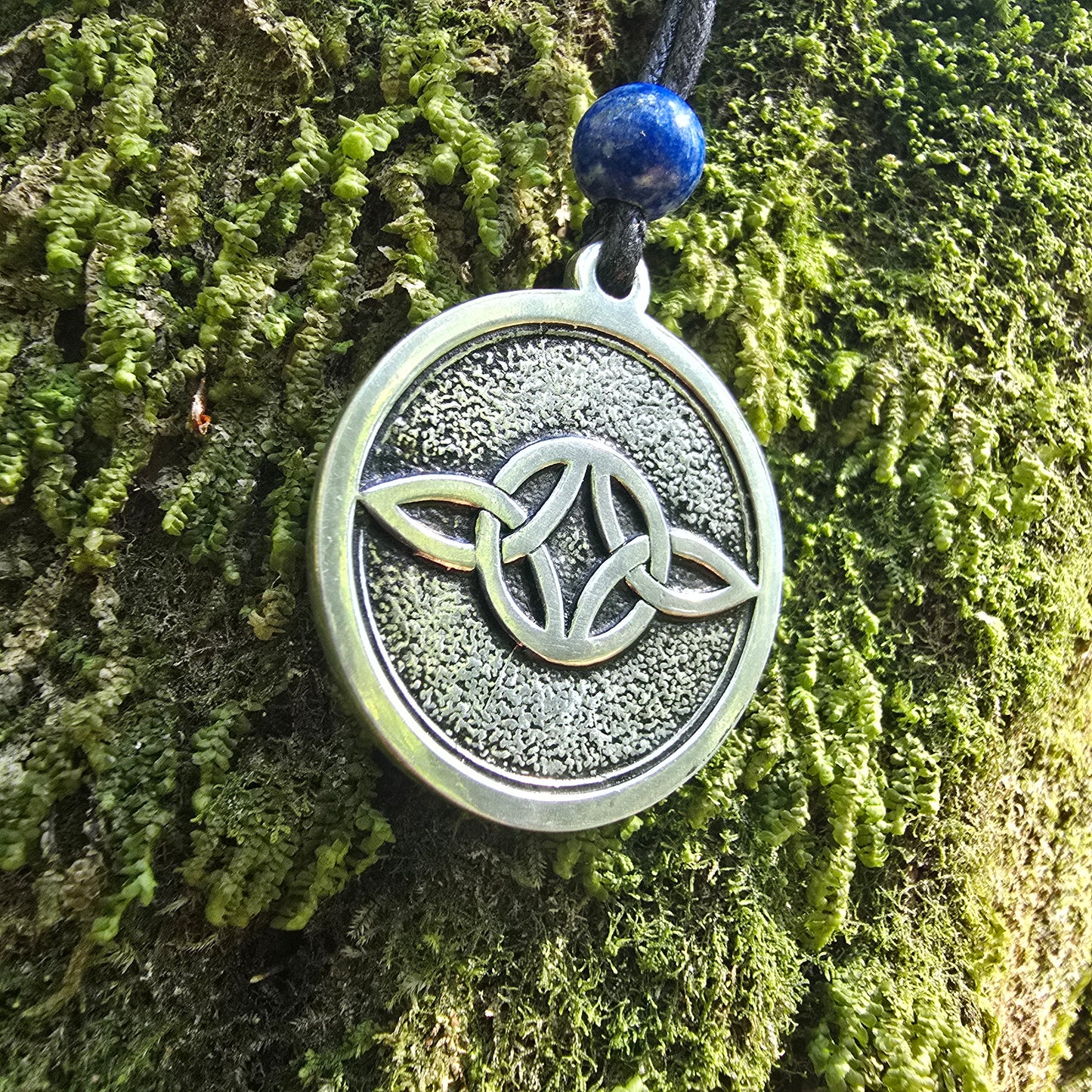 Fine Pewter Serch Bythol (Eternal Love) Pendant - Double Sided