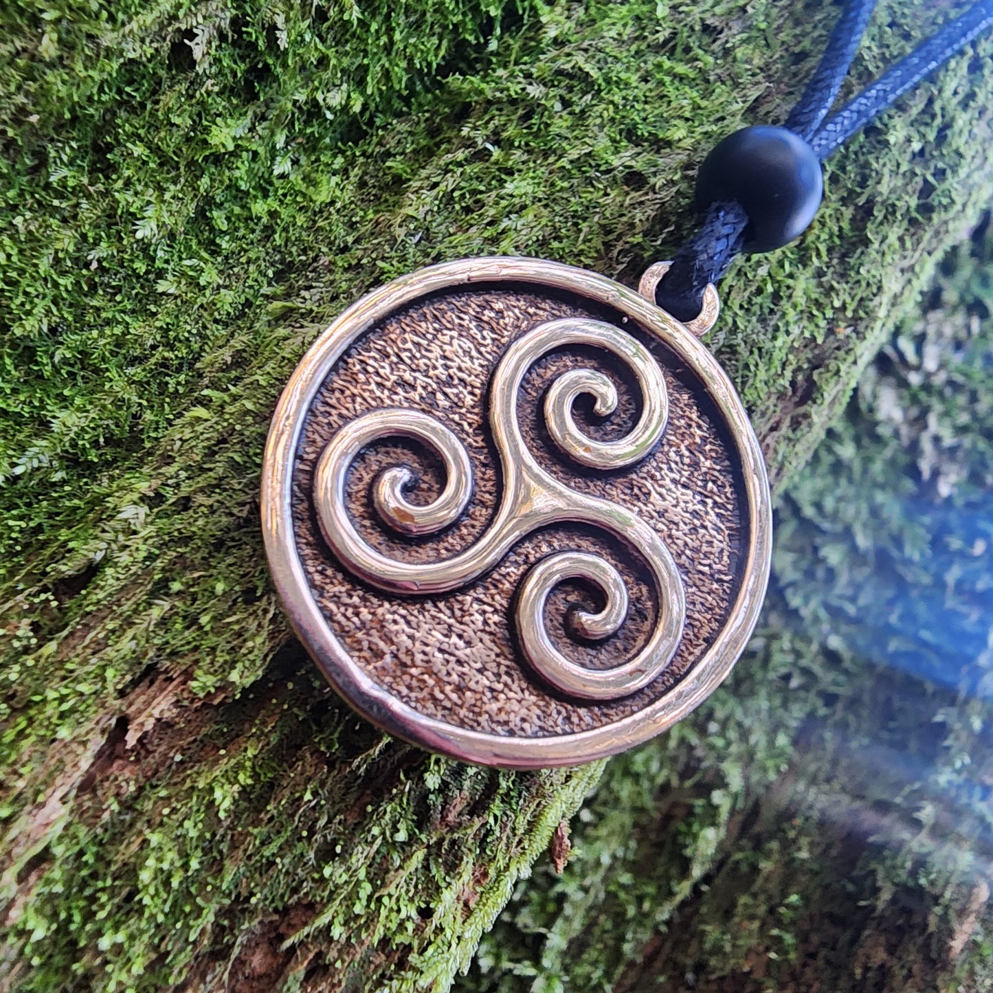 Bronze Triskelion V2 - Double Sided