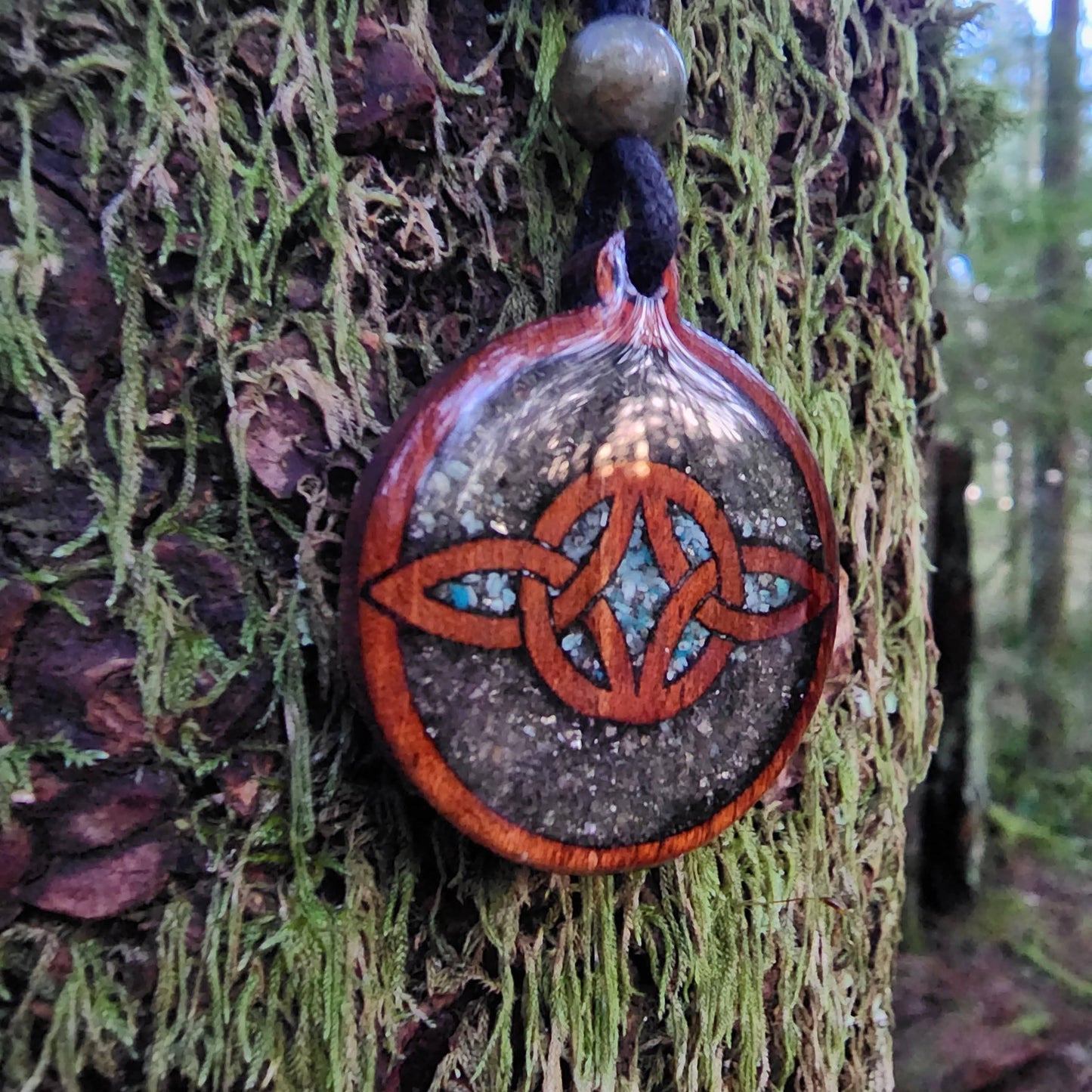 Serch Bythol (Eternal Love) with Chrysocolla - Peridot - Pyrite