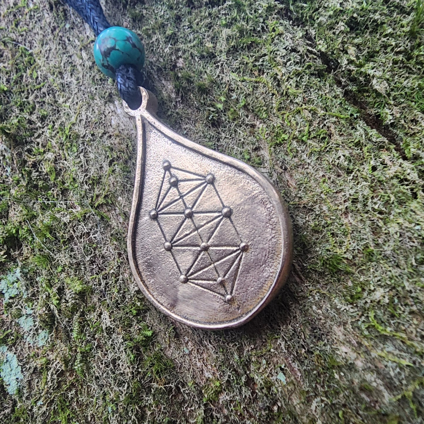Bronze Eckasha Pendant - Necklace