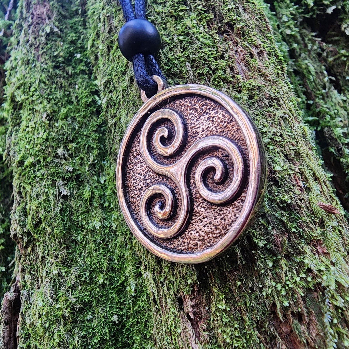 Bronze Triskelion V2 - Double Sided