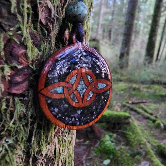 Serch Bythol (Eternal Love) with Chrysocolla - Black Tourmaline - Labradorite