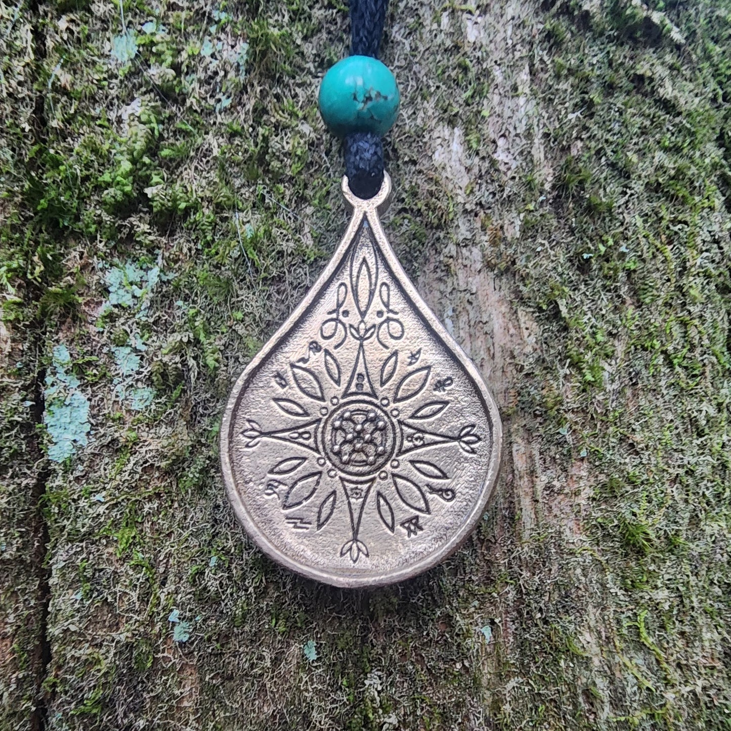 Bronze Eckasha Pendant - Necklace